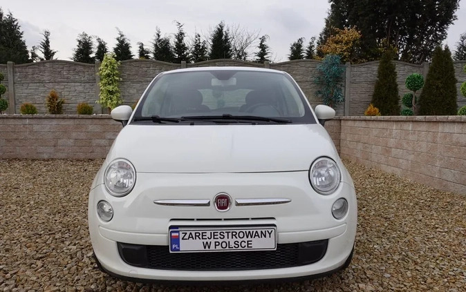 Fiat 500 cena 21900 przebieg: 133000, rok produkcji 2010 z Osieczna małe 92
